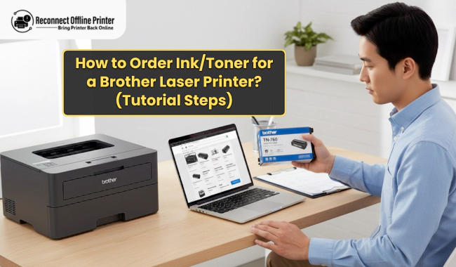 How to Order Ink/Toner for a Brother Laser Printer? (Tutorial Steps)